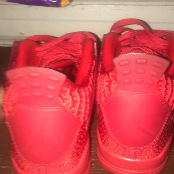Jordan 4 flynit red - Picture 4 of 6